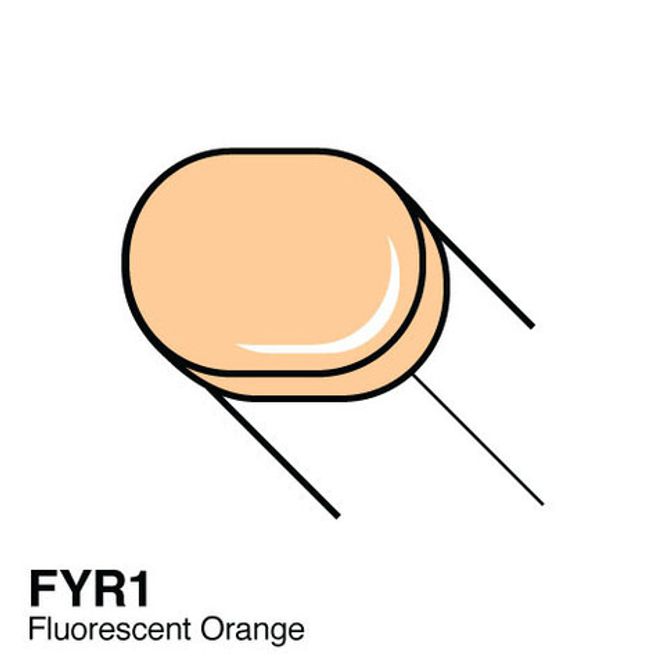 Hovedbilde Copic - Sketch Marker - FYR1 - FLUORESCENT - ORANGE