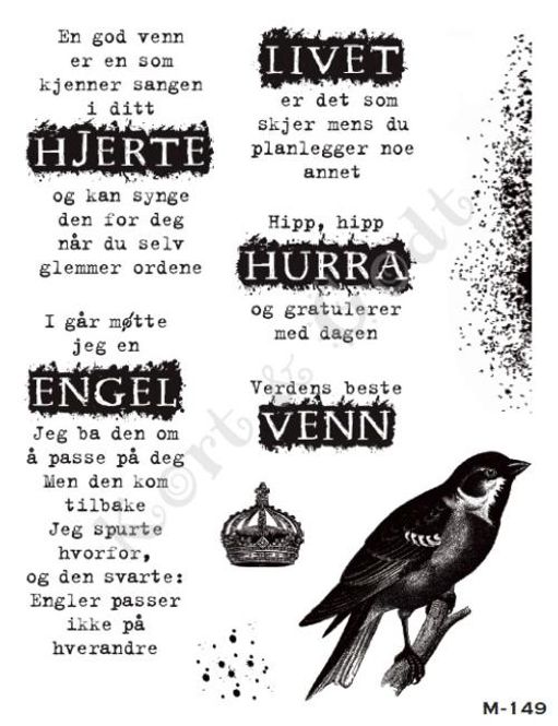 Hovedbilde Kort & Godt - M-149 - En god venn