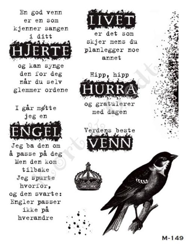 Kort & Godt - M-149 - En god venn