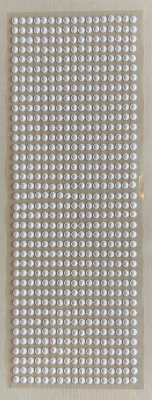 Reprint -  Halvperler - Pearls2 - White - 5mm - 629 stk 