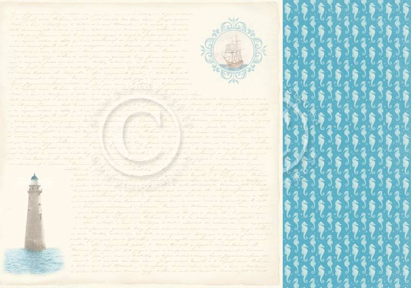 Pion Design - PD16005 - Seaside Stories - Message in a bottle
