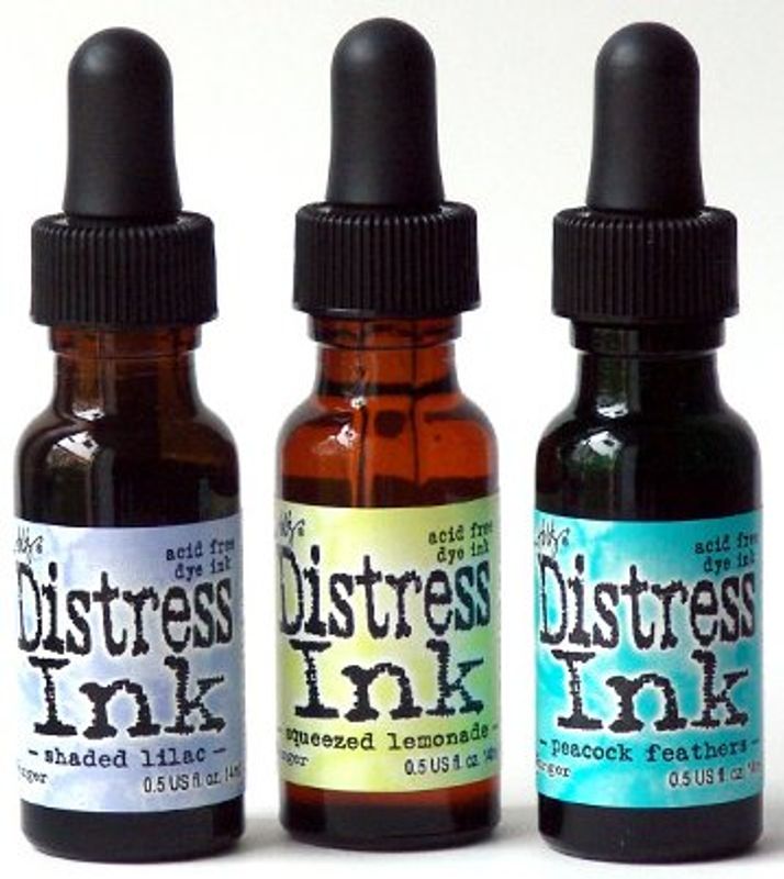 Tim Holtz - Distress Ink - Reinker - Peacock Feathers - 34964