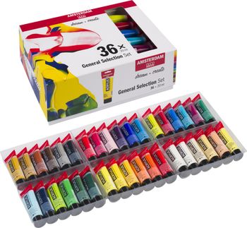 Hovedbilde Amsterdam Acrylic Paint - sett