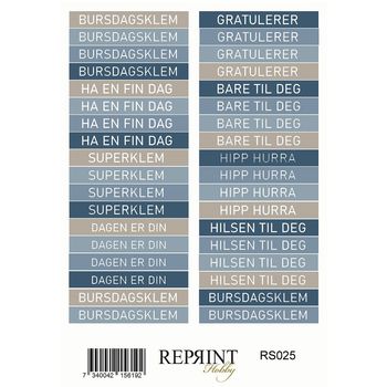 Hovedbilde Klistremerker * Nyhet *  Tekst