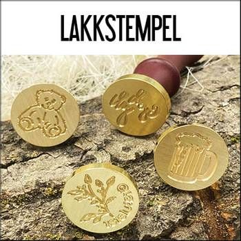 Hovedbilde Stempel - Papirdesign - Lakkstempel