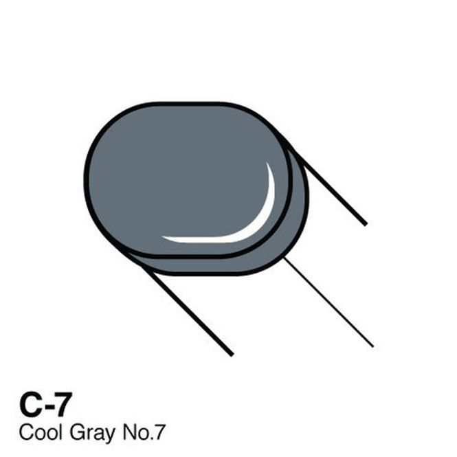 Hovedbilde Copic - Sketch Marker - C-7 - COOL GRAY