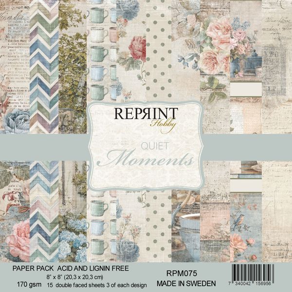 Reprint - 8x8 - RPM075 - Quiet Moments - Paper Pack