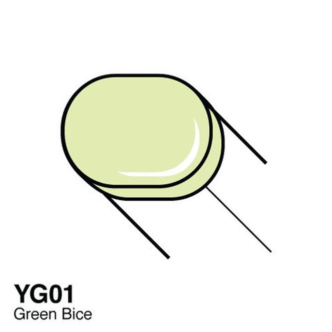Hovedbilde Copic - Sketch Marker - YG01 - GREEN BICE