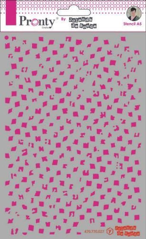 Pronty Crafts - Stencil - A5 - Pattern Grunge