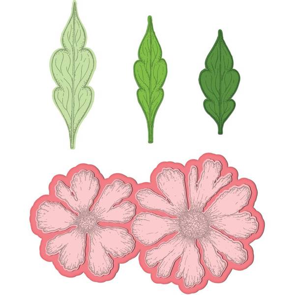 Heartfelt Creations - Sweet Peony Large - Cut & Emboss Dies