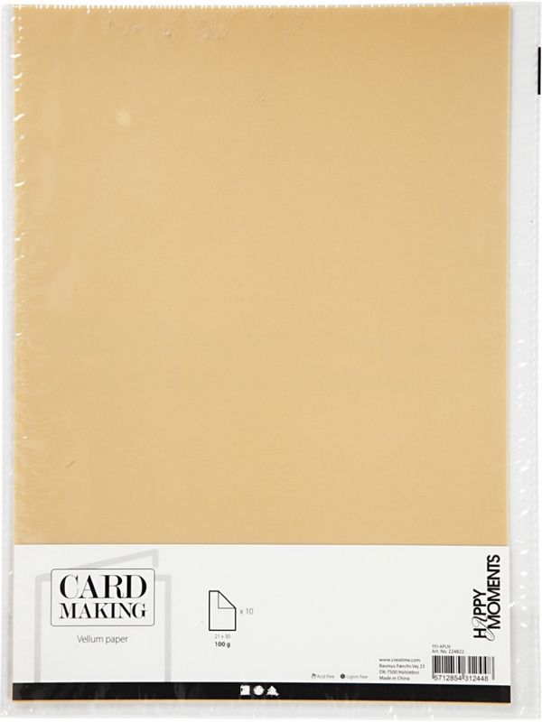 CC - Vellum - 100g - A4 - 10stk - Natur