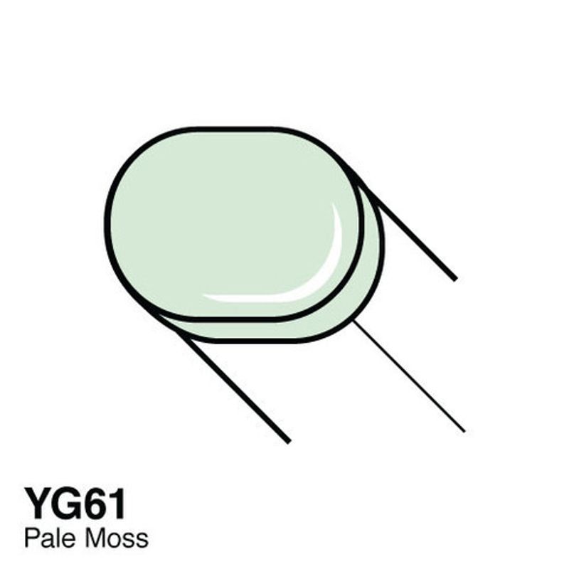 Copic - Sketch Marker - YG61 - PALE MOSS