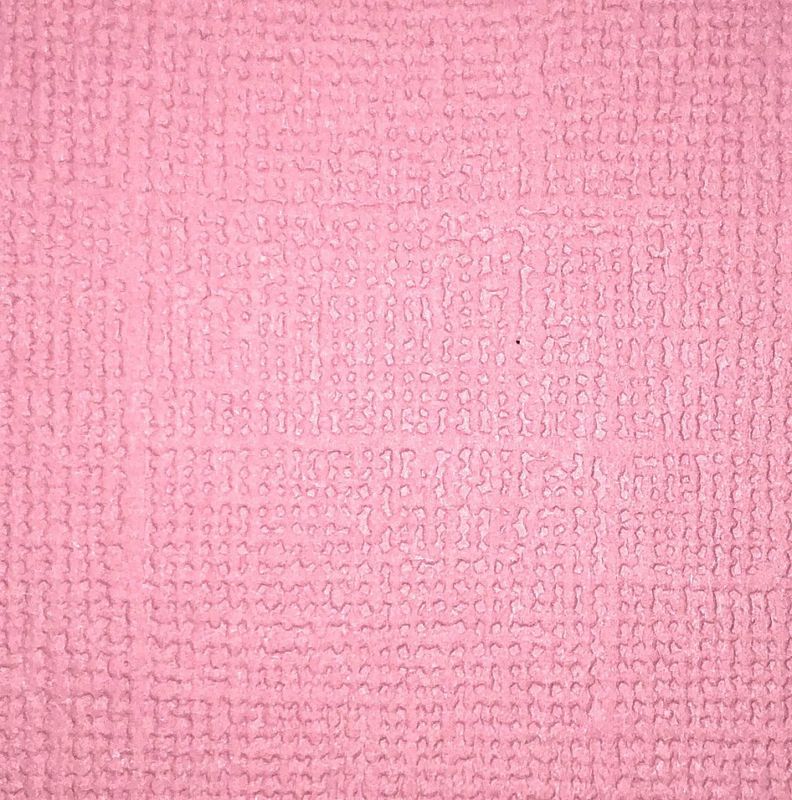 Canvas Cardstock - 12x12 - 210 - Petal Pink - 10 pk