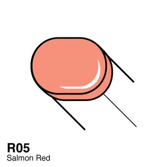 Hovedbilde Copic - Sketch Marker - R05 - SALMON RED