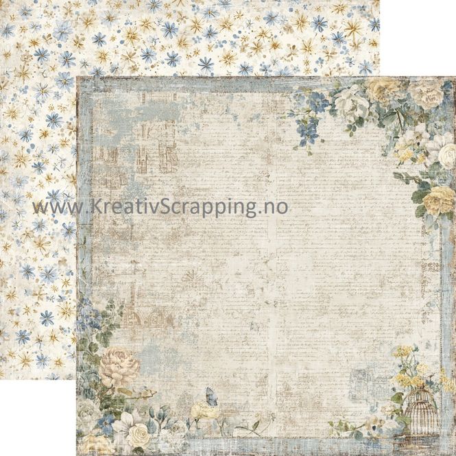 Hovedbilde Reprint - 12x12 - RP0758 - Summer Meadow - Floral Frame