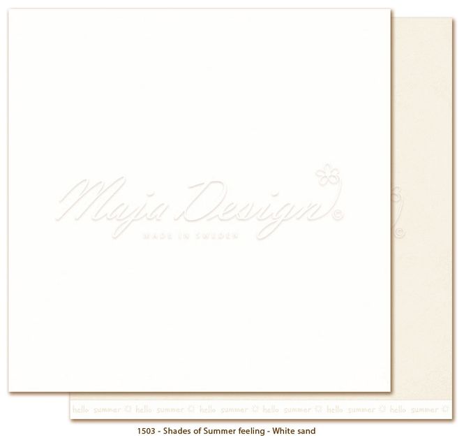 Hovedbilde Maja Design - 1503 - Monochromes - Shades of Summer Feeling - White sand