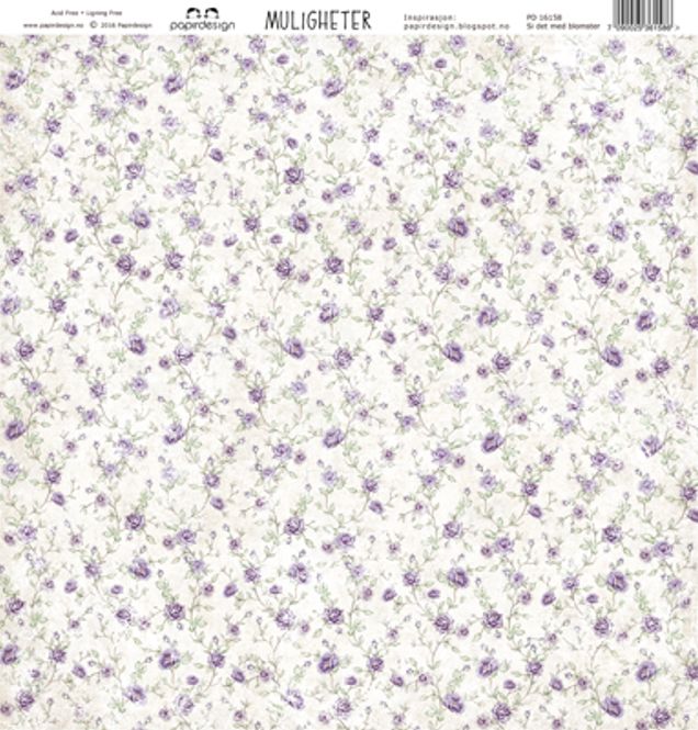 Hovedbilde Papirdesign - PD16158 - Muligheter - Si det med blomster