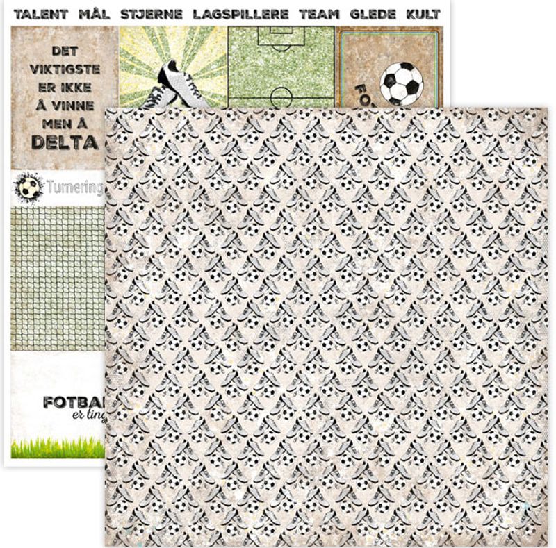 Papirdesign - PD15040 - Hell Og Lykke - Fotballsko