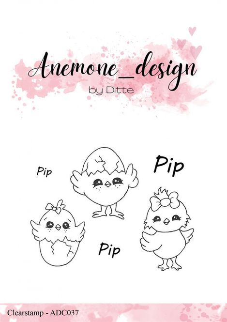 Hovedbilde Anemone_design - Clearstamp - ADC037 - Kyllinger