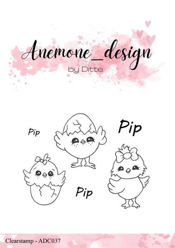 Anemone_design - Clearstamp - ADC037 - Kyllinger