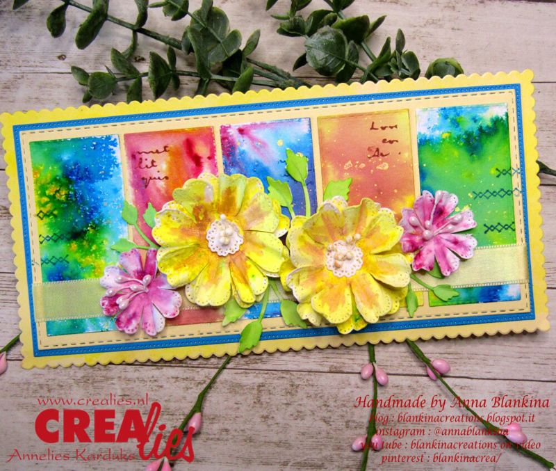 Crealies - Dies - Cardzz 181 - Slimline A