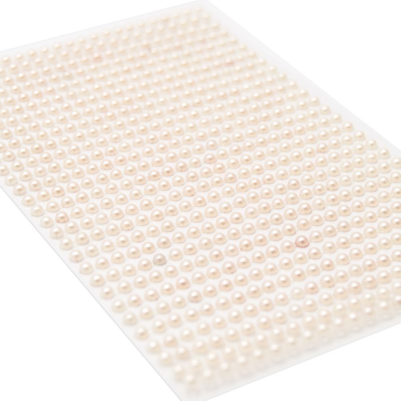 Kort & Godt - Stickers - ST-109 - Perle - 3mm - Rosa