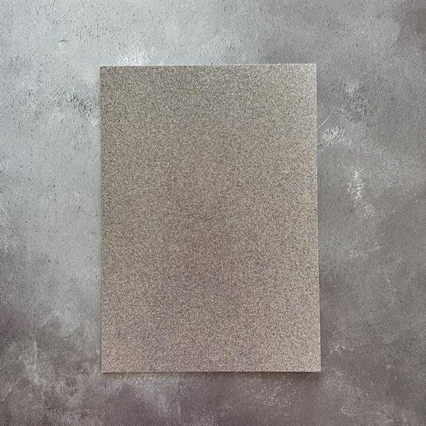 Paper Favourites - A4 - Glitter Cardstock - 205 - Antique Silver - 5pk