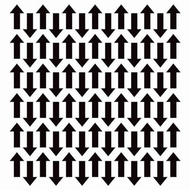 Hovedbilde The Crafter's Workshop -  320 - Stencil 6x6 - Chevron Arrows