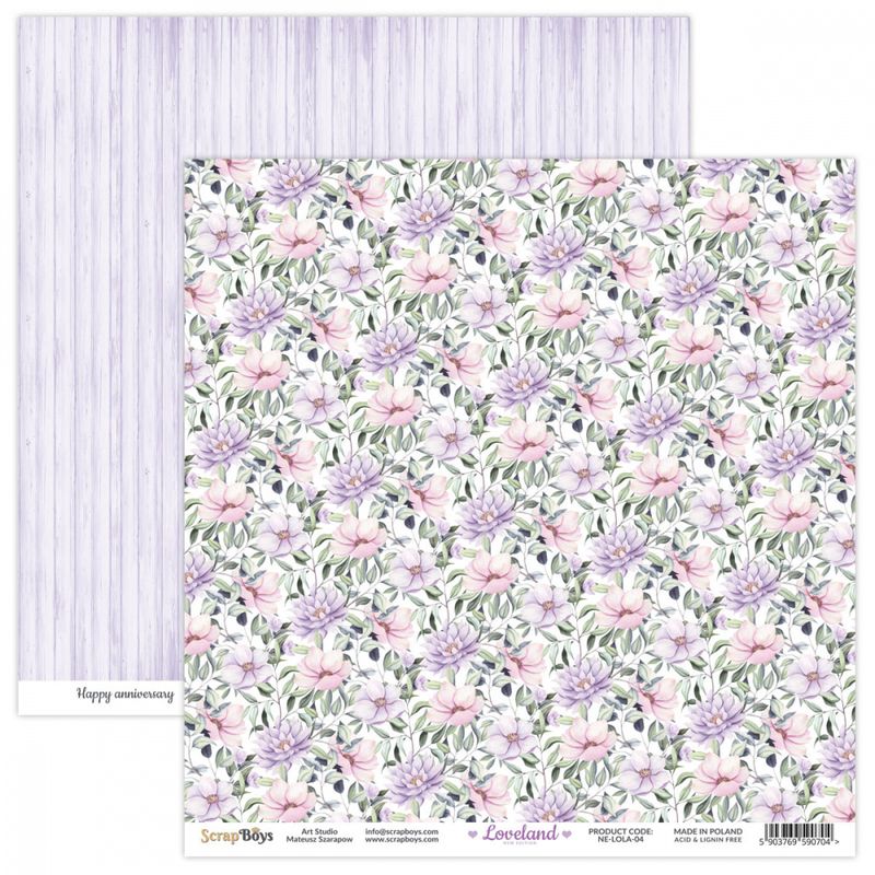 ScrapBoys - New Edition Lovland - 12x12 - NE-LOLA-04