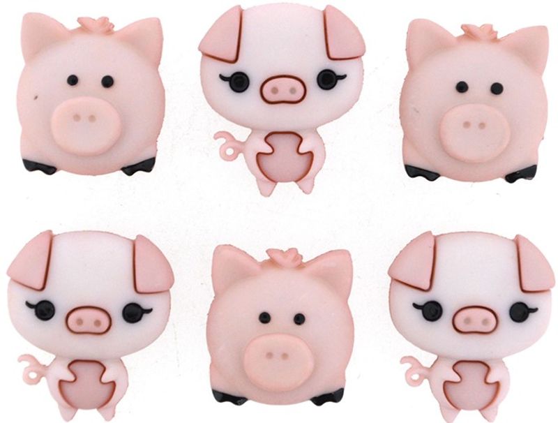 Dress it up - Buttons - 10415 - Pig Pen