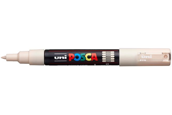 Hovedbilde Uni POSCA - PC-1M - Extra-Fine 0,7-1mm - 45 - Beige