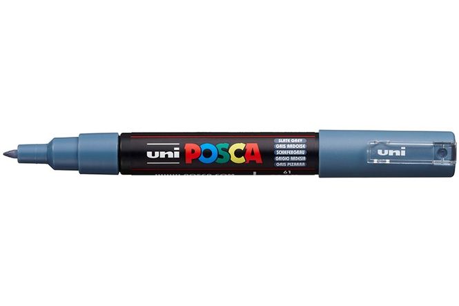 Hovedbilde Uni POSCA - PC-1M - Extra-Fine 0,7-1mm - 61 - Slate Grey
