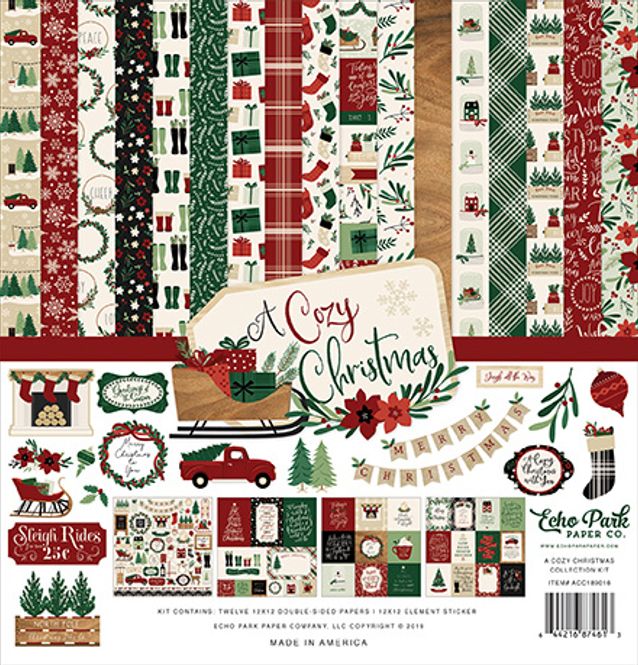Hovedbilde Echo Park - A Cozy Christmas - 12x12 Collection Kit