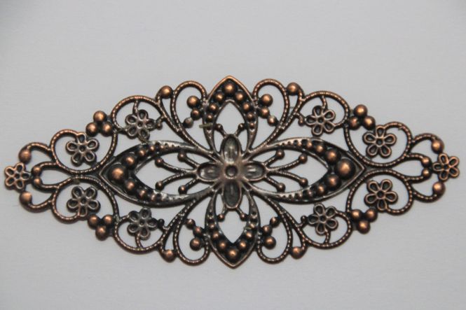 Hovedbilde Metall Ornament - XL - Kobber - 6 stk