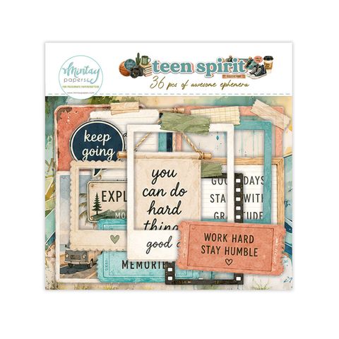 Hovedbilde Mintay - TSP - Teen spirit - Paper Ephemera - 39 pcs