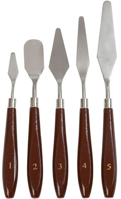 Hovedbilde CCH - Artist Line - Palett / Malekniver - 5ass.