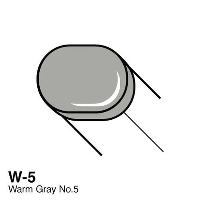 Hovedbilde Copic - Sketch Marker - W5 - WARM GRAY NO.5