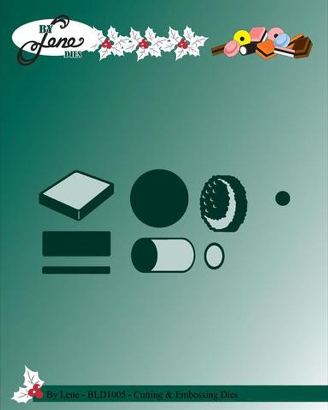 By Lene - Dies - BLD1005 - Christmas Candy