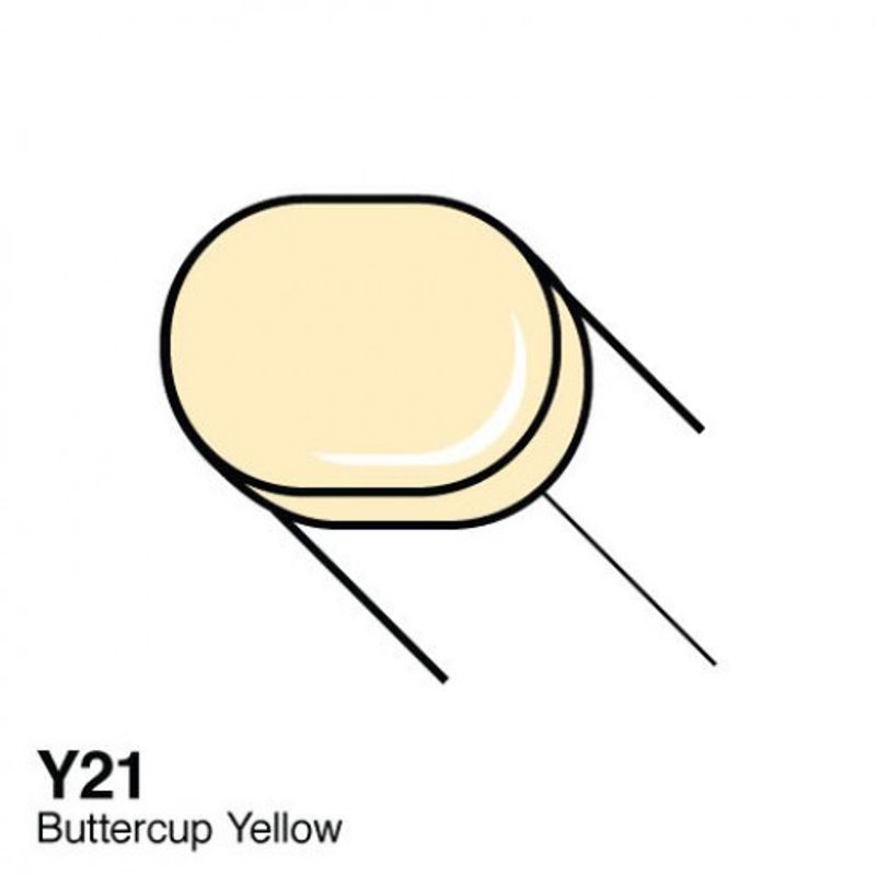 Copic - Sketch Marker - Y21 - BUTTERCUP YELLOW