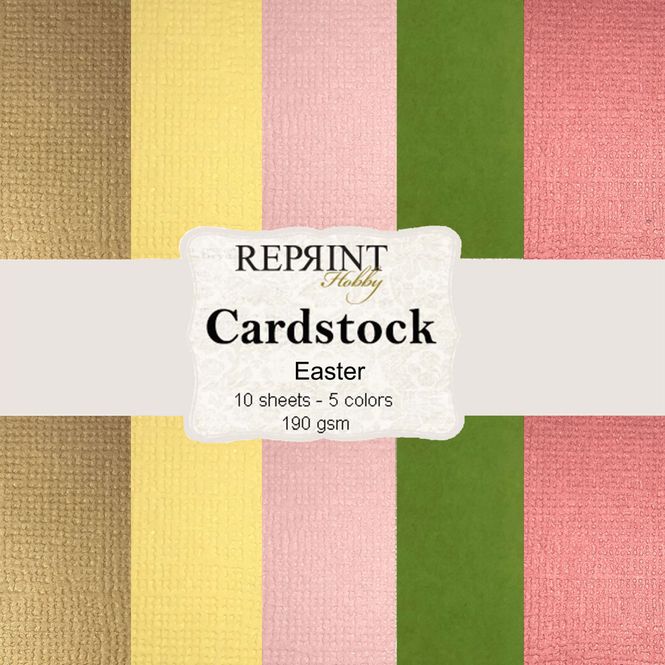 Hovedbilde Reprint - 12x12 - CSP024 - Cardstock Pack -  Easter