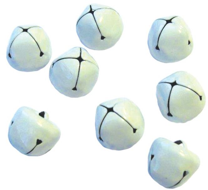 Hovedbilde Bjeller - 3922 - Hvit - 10mm - 12 stk