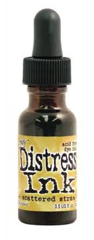 Tim Holtz - Distress Ink - Reinker - Scattered Straw - 21605