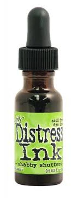 Hovedbilde Tim Holtz - Distress Ink - Reinker - Shabby Shutters - 21612