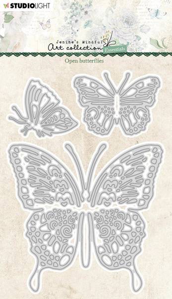 Studio Light - Dies - CD204 - JMA Essentials - Open Butterflies