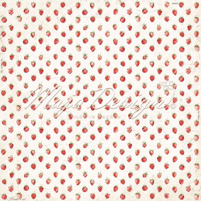 Hovedbilde Maja Design - 1432 - Strawberry thief - Berries