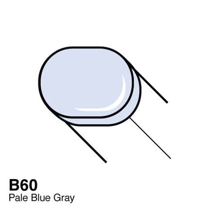 Hovedbilde Copic - Sketch Marker - B60 - PALE BLUE GRAY