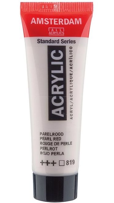 Hovedbilde Amsterdam - Acrylic Standard - 20ml - 819 Pearl red