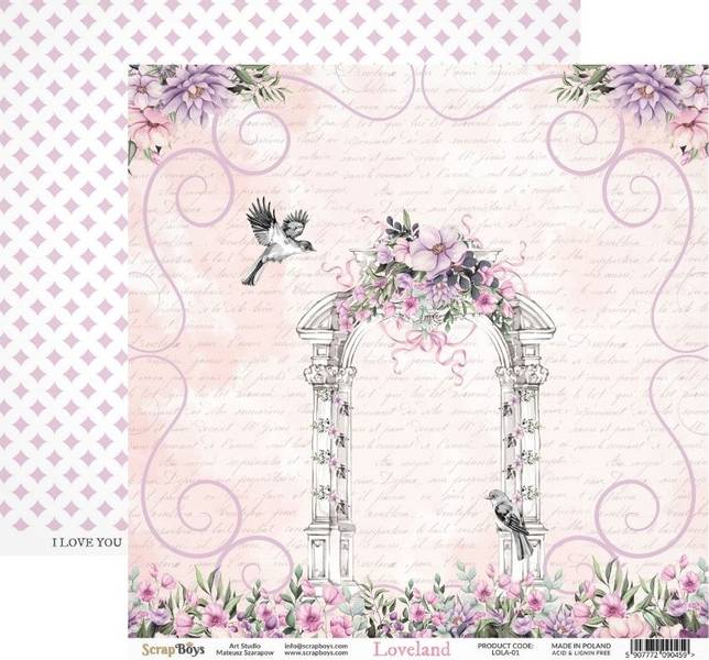 ScrapBoys - Loveland - 12x12 - LOLA-01