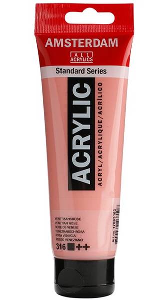 Amsterdam - Acrylic Standard - 120ml - 316 Venetian rose