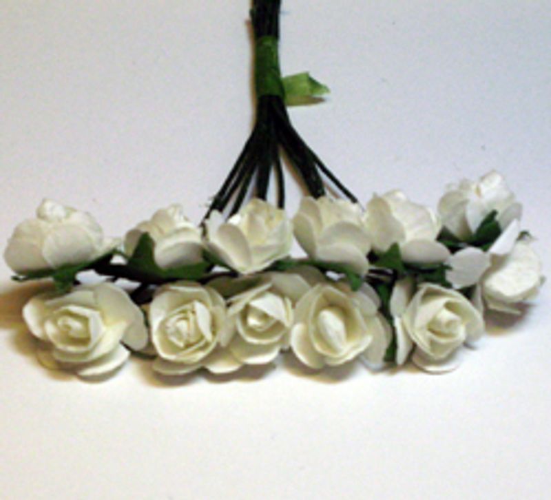 Kort & Godt - Rose - 15mm - Krem - 5485